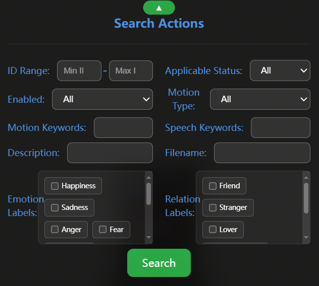 Search Bar Interface